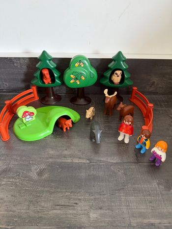 Playmobil 123 animaux de la forêt 