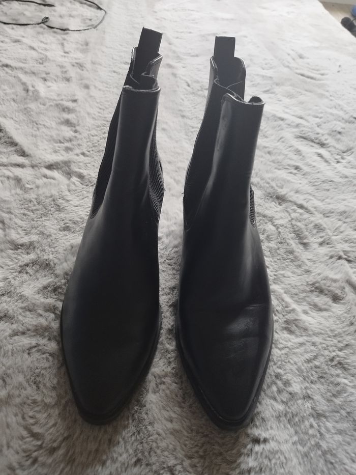 Bottines noires 40 - photo numéro 3