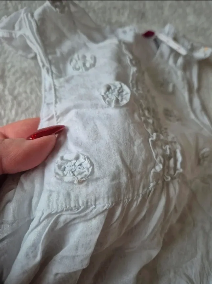 Robe cérémonie blanche 18 mois - photo numéro 2