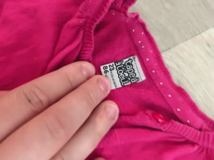 Gilet rose marque tape à l'oeil taille 23 mois - photo numéro 3