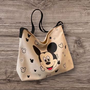 Sac fourre-tout en toile Mickey 