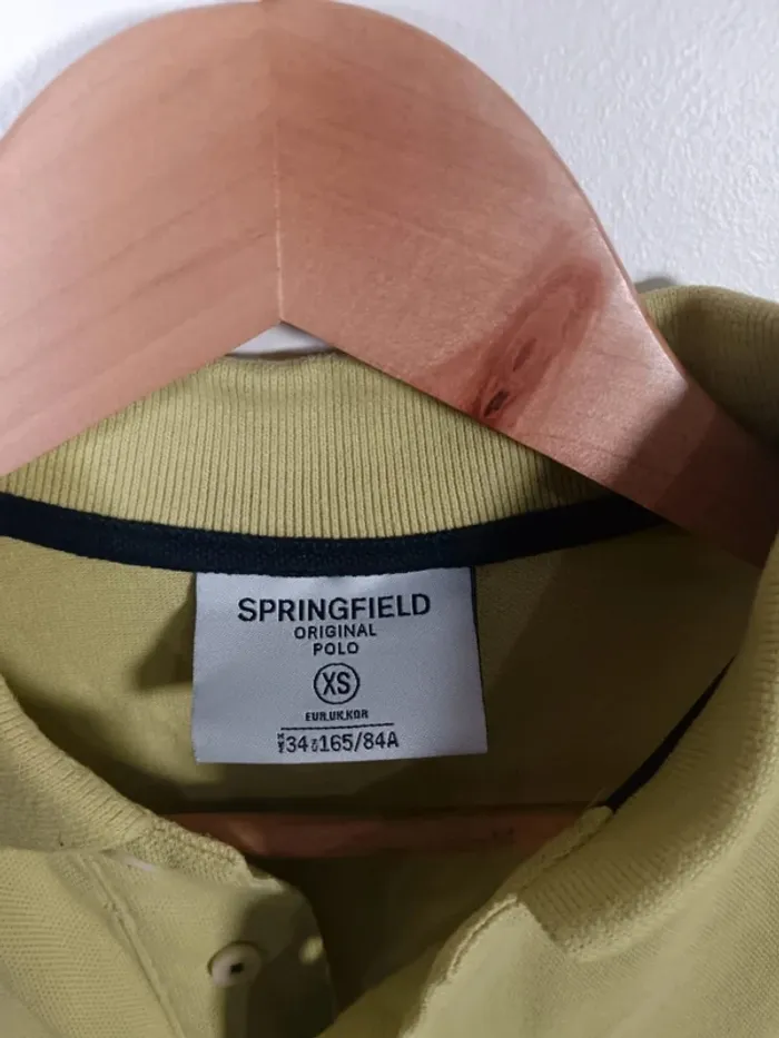 C9 polo jaune Springfield XS - photo numéro 3