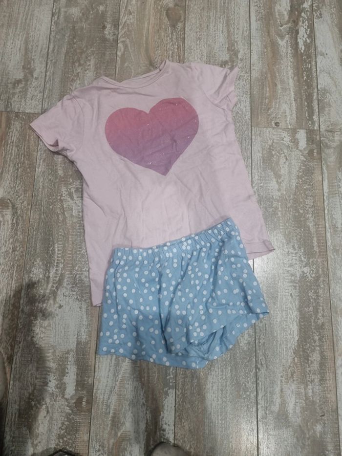Pyjamas été #orianablfille5ans