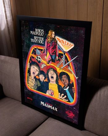 Poster Stranger Things - MadMax - Saison 2