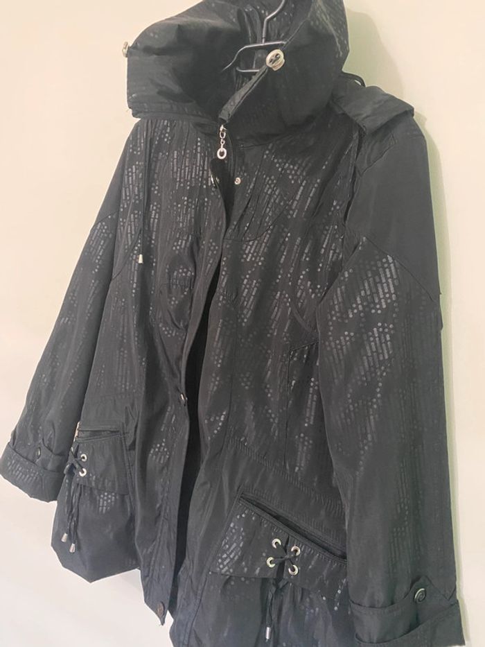Manteau noir Saturne taille 44 - photo numéro 2