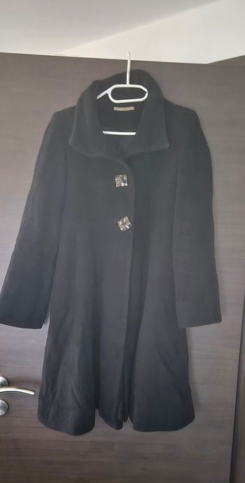 Manteau laine et Angora Zapa T.38