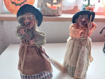 Sorcières, décoration d'halloween