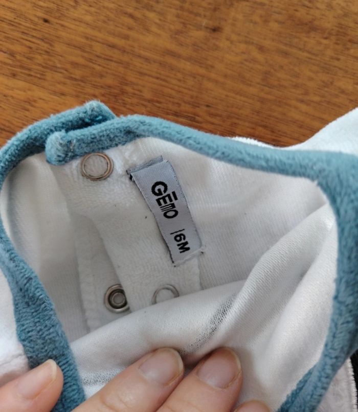 Pyjama velours pingouin - photo numéro 2