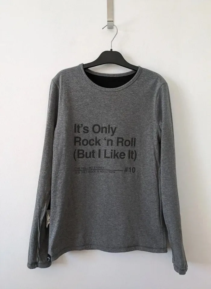 Sweat réversible - The Rolling Stones - taille 14 ans - photo numéro 3