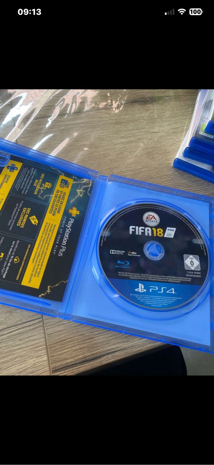 Jeu PS4 fifa 18 - photo numéro 3