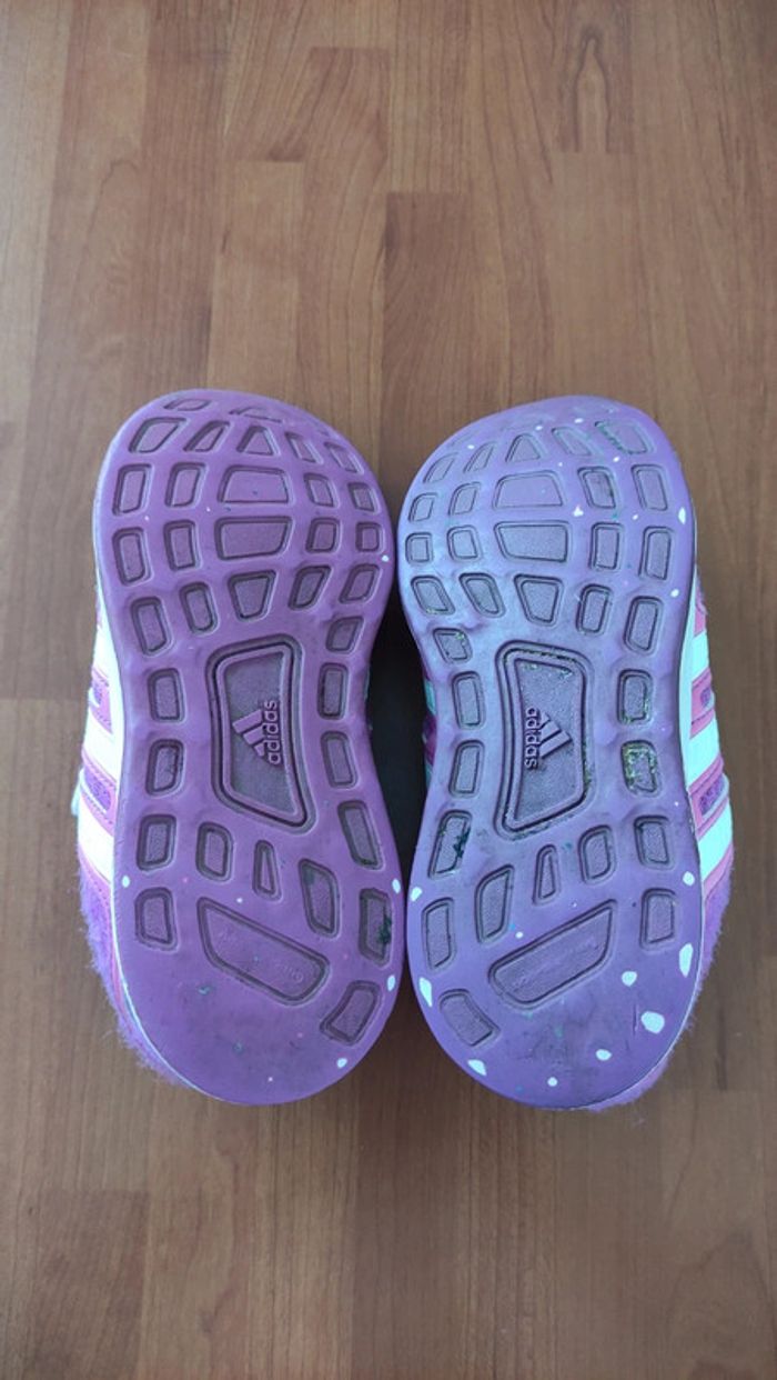 Baskets tissu adidas pointure 34 - photo numéro 14