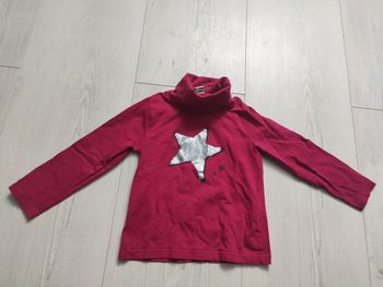 Sous pull rose tape à l'oeil 3 ans