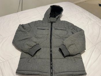 Veste doudoune kiabi gris