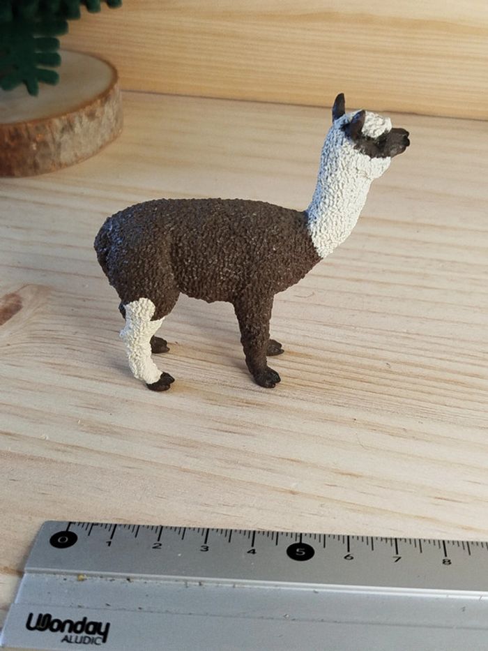 Schleich lama marron et beige - photo numéro 3