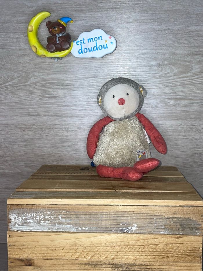 MR385 doudou singe 🐒 moulin Roty