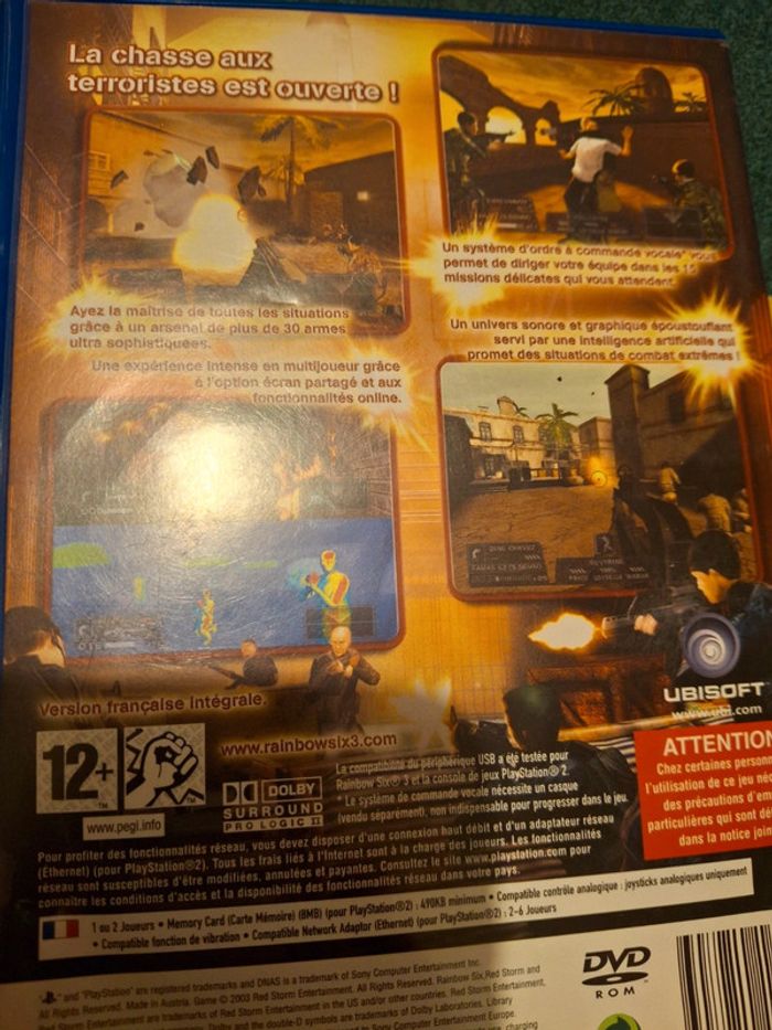 Jeu ps2 rainbow six 3 - photo numéro 3