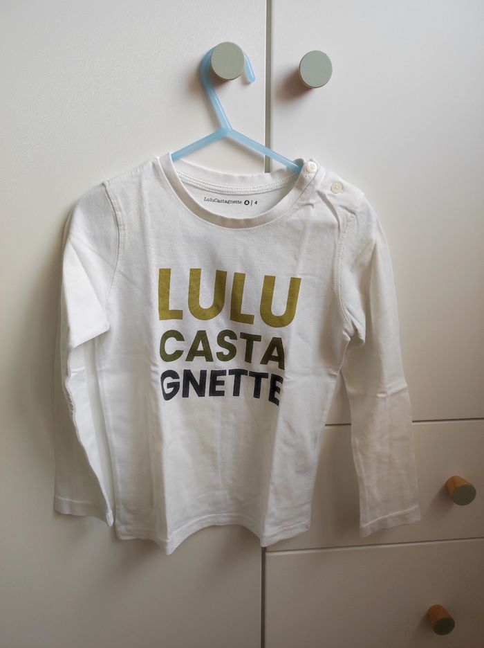 Tee-shirt ML 4 ans Lulu castagnette