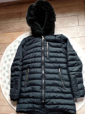 Manteau  /  Doudoune  longue  - Noire -  Project X - L  -  Bon  état