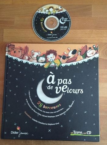 Livre CD A pas de velours 28 berceuses