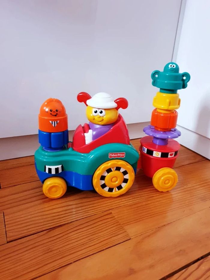 Fisher Price Jouet musical à rouler Formes à encastrer - photo numéro 2