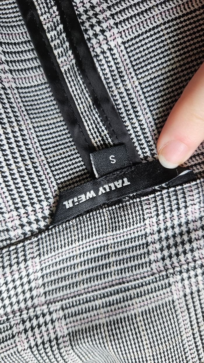 Ensemble veste et pantalon à rayures Tartan gris clair comme neuf - photo numéro 10