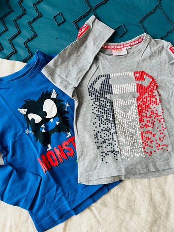 Lot de tee shirts manches - 3 ans