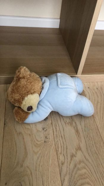 Peluche nounours dormeur