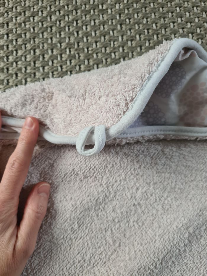 Lot de 2 capes de bain - fille - photo numéro 10