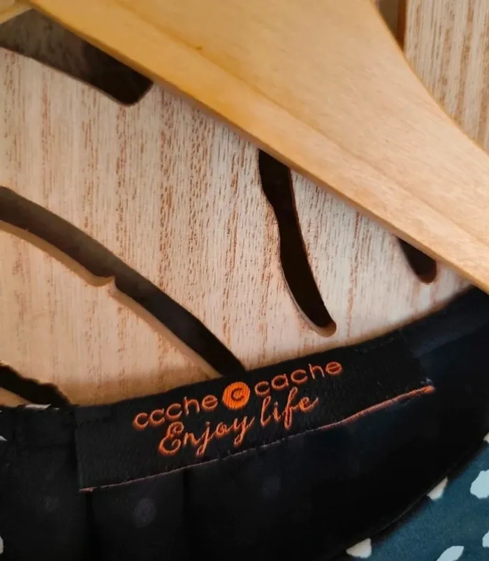 Robe imprimée pois, ceinture Cache cache - photo numéro 7