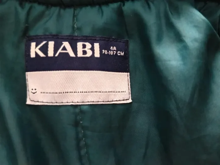 Blouson bombers 4ans Kiabi tbe - photo numéro 3