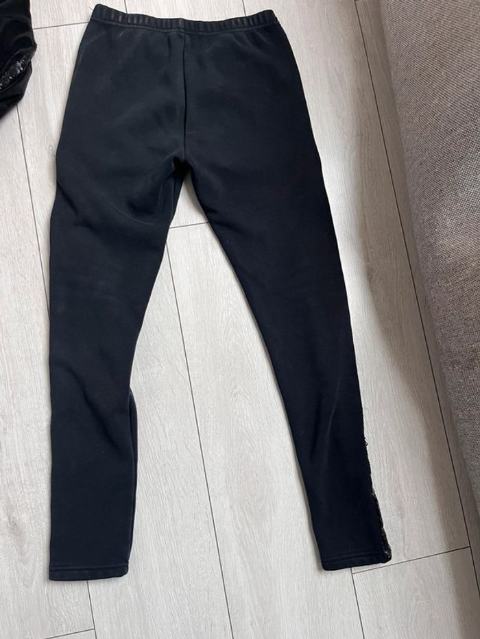 Pantalon ,jogging sequin noir - photo numéro 2