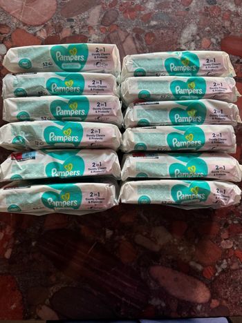 Lingettes Pampers Sensitive