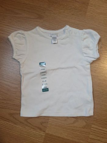 Tee shirt fille 6 mois ,obaibi