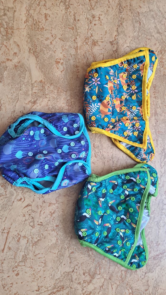 Couche ou maillot de bain lavable 3 mois à 5 ans - photo numéro 3