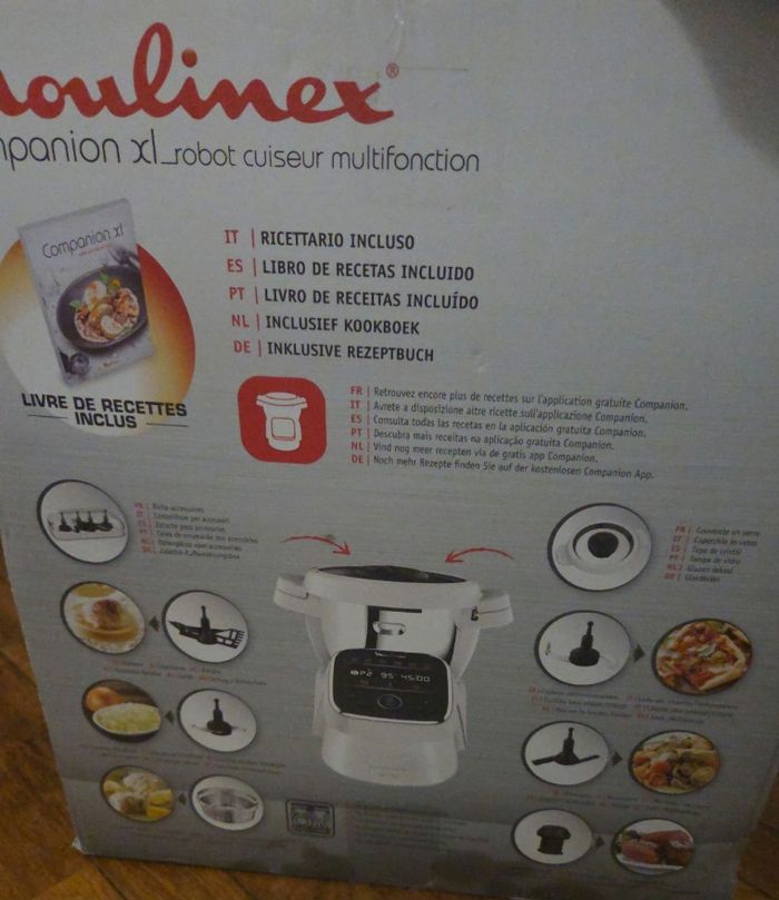 Robot cuiseur Moulinex Companion XL – Neuf sous emballage – Valeur 899 € - photo numéro 3