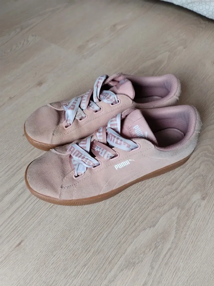 Baskets Puma Vicky plateforme ribbon bold - photo numéro 8