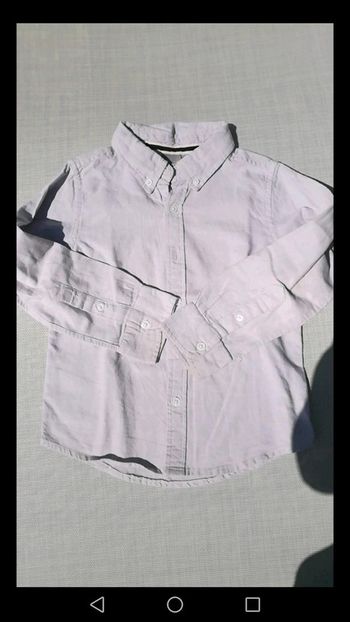 Chemise manches longues