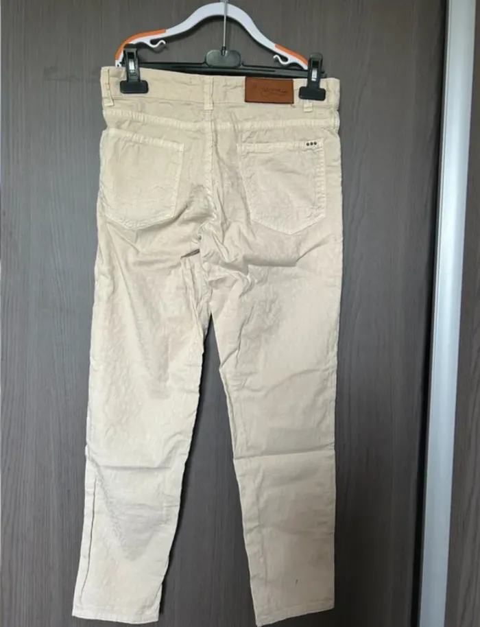 Pantalon crème - photo numéro 4