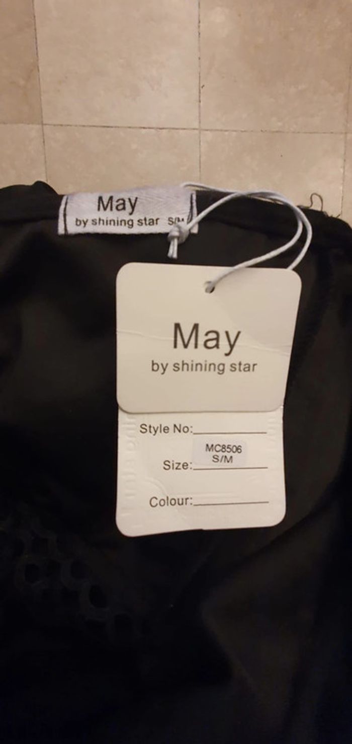 Combi-short noire May by shining star - photo numéro 5