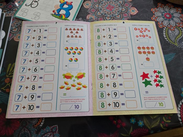 Livre d'activité pour enfans sur les additions - photo numéro 4