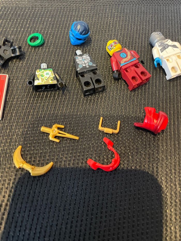 Lego Ninjago officiel lot vrac minifigure pièces détachées figurines armes non complet - photo numéro 4