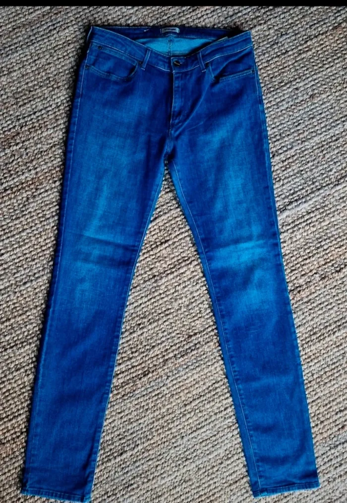 2 jeans slim wrangler taille w30 - photo numéro 3
