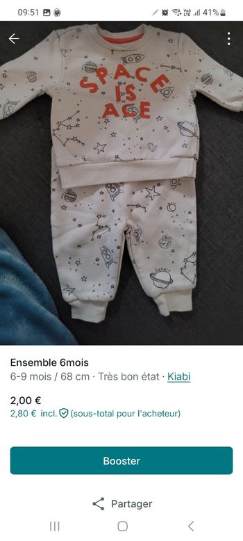 Ensembles 6 mois 