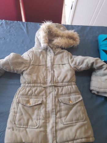 Manteau chaud fille