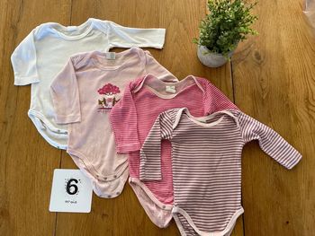 Lot de 4 bodies manches longues