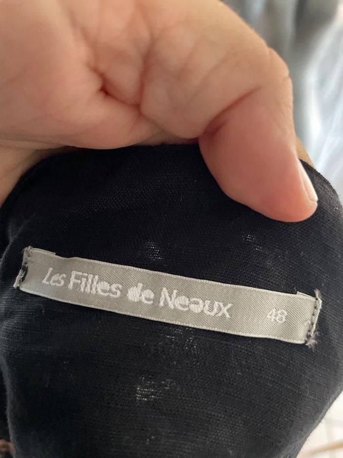 robe longue les filles de néaux noir taille 48 - photo numéro 3