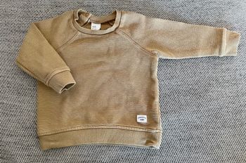 Sweat beige - H&M - 6/9 mois
