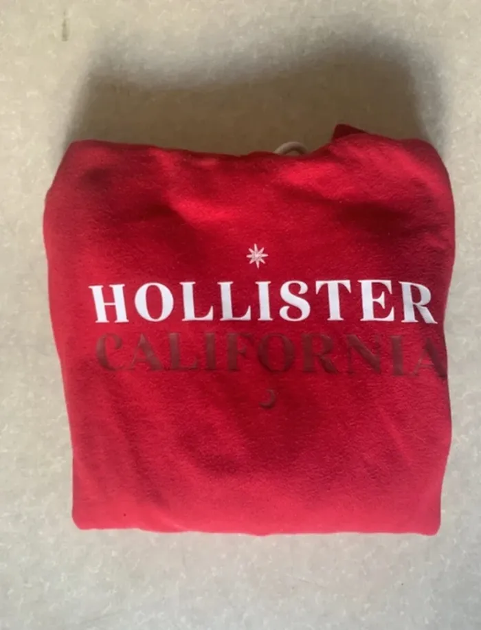 Sweat hollister rouge édition limitée