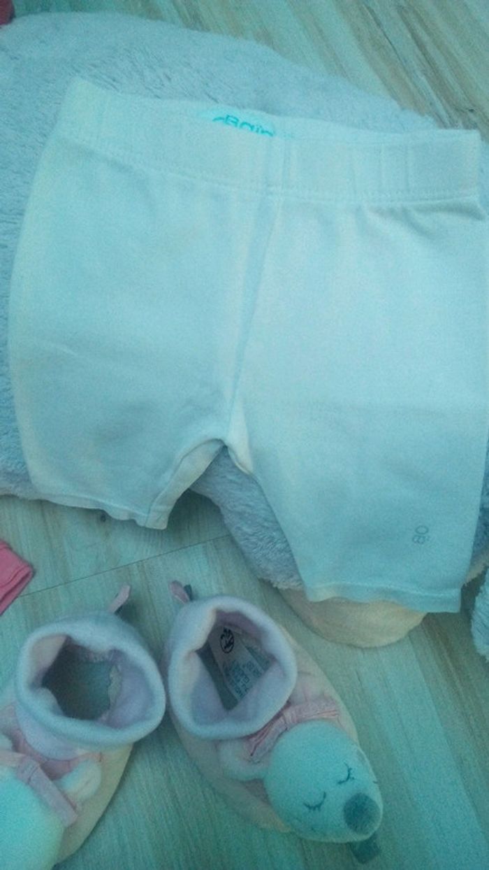Tenue bébé fille simple leggings - photo numéro 3