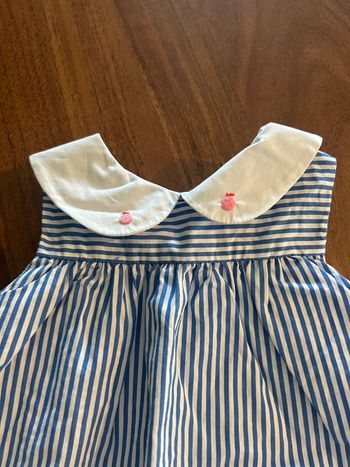 🍎 Robe Jacadi 6 mois + bloomer – comme neuve